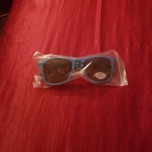 KIDS SUNRUN SUNGLASSES UV EYE PROTECTION BLUE+GREY